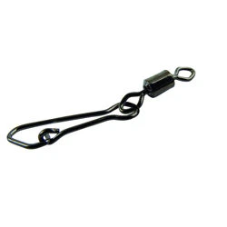 Mustad Rolling Swivel With Diamond Eye & J-Snap
